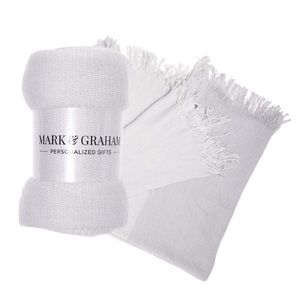 NEW Mark & Graham Colorblock Throw
